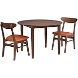 タマリビング ダイニングセット ブラウン 幅100cm[丸型] ブルック 50003471-76 3点入