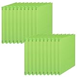 プラス 背補強フラットファイル A4縦 2穴 20冊 リーフグリーン