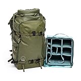 Shimoda Action X50 スターターキット (M デジタル一眼レフ コアユニット - アーミーグリーン (520-107)。