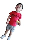子供服 パンツ ショートパンツ ハーフパンツ ストライプ キッズ 男の子 (6-12か月, 写真色)