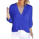 LZE女性 シャツ シフォン ブラウス 半袖 レディース シャツ オフィス ワイシャツ きれいめ カジュアル 女性 事務服 お出かけ 通勤 通学 ブラウス シャツ レディース きれいめ 立ち襟 Vネッ