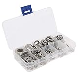 Fenteer ステンレススチール　フラットワッシャーキット　m2-m12　580個/セット　品質保証