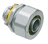 Arlington LT75-5 3/4-Inch Metallic Straight Liquid-Tight Conduit Connector, 5-Pack [並行輸入品]