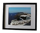 Premium 11*14 Picture Frame Wood - Made To Display Picture 8*10 Photo With Mat Or 11*14 Without Mat-