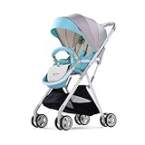 (newjp) ベビーカー セカンドベビーカー バギー ワンタッチ片手開閉タイプ 機内持ち込み可 リクライニング機能搭載 三色選択可 (グリーン)