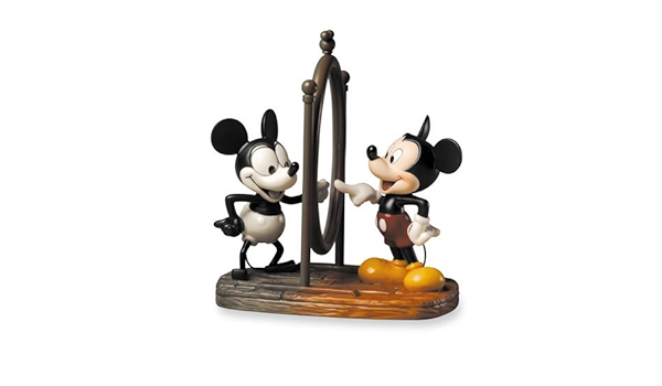 Amazon Co Jp ミッキー今と昔 レトロスタイルフィギュア Walt Disney Classics社 並行輸入 ホビー 通販