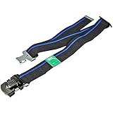 KH 安全帯胴ベルト アロッキー 黒/青線 1200mm [落下防止 電気工事 高所での安全作業]