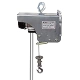 ステンレスワイヤー電気ホイスト MH100 定格荷重 100 kg 揚程 10 m 巻上速度 12 m/分 電源 100V 50/60 Hz 時間定格5 分 モーター出力 250 W スリーエッチ H