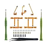 ｃｌｔｇｘｄｄ Switch Joy-Con NS対応 コントローラ修理キット 左/右 L SL/SR/ZL/ZR キーフレックスケーブル 完全セット ボタン ドライバー付き 交換部品