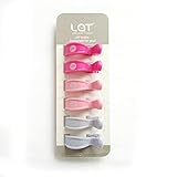 LAT LEE AND TOWN ベビーカー クリップ Pram Stroller Pegs Clips 6 Pack 大きく開くベビーカークリップ6個セット 多機能 (女の子)