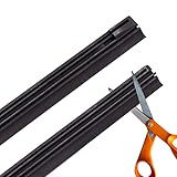 Aoling ワイパー 替えゴム カット可能 幅6MM ワイパー対応リフィール 強力撥水ゴムストリップ シリコンゴム ワイパーゴム交換 車用 2本セット