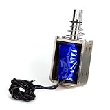 B Blesiya DC 12V　0.8N　プッシュプルタイプ　オープンフレームソレノイド電磁石　オフィス施設　家電　機械用