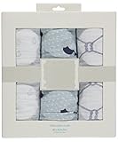 Hudson Baby Swaddle Blankets - light blue, one size by Hudson Baby