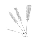 keeeady 本入ボトル洗浄ブラシ キッチン ポット注ぎ口ティーポット ノズル クリーン ブラシ セット