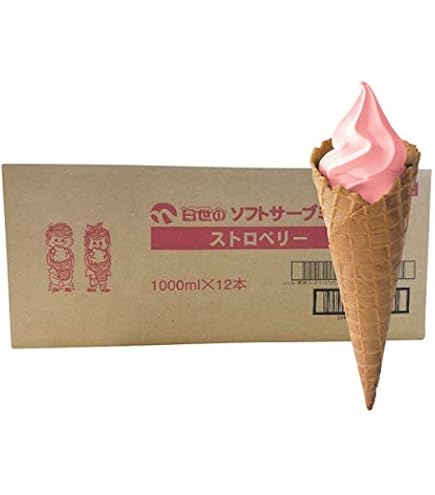 Amazon.co.jp: 日世 ソフトクリームミックス ラムネ 1ℓ×12 1ケース