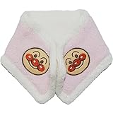 2016年 秋冬 アンパンマン ボアフリース ネックウォーマー ANPANMAN ピンク◇11×50cm