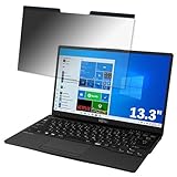 富士通 FMV LIFEBOOK UHシリーズ WU-X/E3 13.3インチ 16:9 対応 マグネット式 覗き見防止フィルム プライバシーフィルター ブルーライトカット 反射防止 PC パソコン ノートブック のぞき見防止 画面保護 保護シート 着脱簡単 両面使用