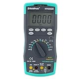HoldPeak オートレンジ デジタルマルチメーター NCV ディテクター DC/AC 電圧 電流 メーター 抵抗 ダイオード キャパシタンステスター 温度測定 [並行輸入品]