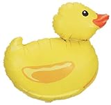 loonballoon Duck Rubber Duckyイエロー29インチベビーシャワーパーティーWelcomeデコレーションMylar Balloon