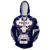 fanituhan ASTRAL CHAIN アストラル チェイン コスプレ パーカー ヒロイン コスプレ 衣装 コート ジャケット 長袖 男女兼用 ハロウィン 仮装 イベント L