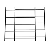 John Sterling Non-Opening Style 5-Bar Child Safety and Window Guard Black 1125-DB [並行輸入品]