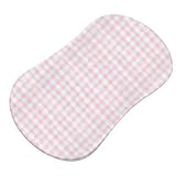 SheetWorld Fitted Bassinet Sheet (Fits Halo Bassinet Swivel Sleeper) - Pink Gingham Jersey Knit - Ma