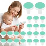 FOMIYES 24個 マニキュア交換ヘッド 幼児用爪切りパッド 電動研削ヘッド 幼児用電動爪やすりパッド トリマー交換ヘッド ベビーネイルグラインディングヘッド 新生児用爪やすりパッド 爪交換パ