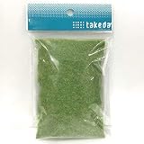 takeda ジオラマ 芝生パウダー 25ｇ 10色 四季（春夏秋冬）の芝生を表現したパウダー (イエローグリーン混色)