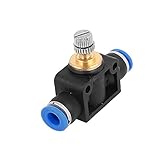 uxcell スピード コントロール 継手 バルブ コネクタ 取り付け 2 タッチ チューブ