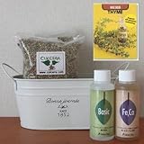 タイムの栽培セット/豊作セット（液体肥料付き）プランターホワイト仕様