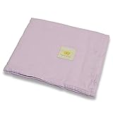 Fabric Plus 夢みるどうぶつえんガーゼおくるみ ふじいろチョウチョ 105×105cm 綿100% 日本製