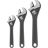 Stanley Proto J795S 3-piece Black Oxide Adjustable Wrench Set [並行輸入品]