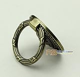 Dagly（TM）ダイヤ。アンティーク真鍮色ノブ亜鉛合金の家具キャビネットアンティークハンドル引き出しはプル38ミリメートル単一の穴