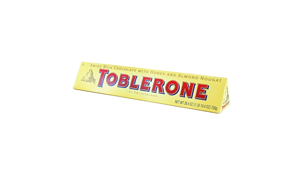 Amazon 巨大サイズ トブラローネ ハニー アーモンド ヌガー チョコレート Giant Size Toblerone Honey Almond Nougat Chocolate Toblerone スイーツ スナック菓子 通販