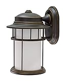 Aspen Creative 60003 Wall Fixture Large Outdoor Wall Fixture In Aged Bronze Patina with White Speckl