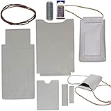 3world レザークラフト 革 キット 初心者 セット SW1995(ソフトレザー)アッシュグレー