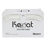 トイレシートカバー – パックof 250使い捨てトイレシートカバー用紙 – Madeから再生紙250 Covers