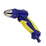 散水ノズル EVERTOP 多機能 メタル ホースノズル 金属製グリップ 高圧 ガーデンシャワー 水撒き 洗浄 洗車　ブルー