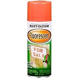 Rust-Oleum 1955830 Fluorescent Spray, Fluor Red-Orange, 11-Ounce [並行輸入品]