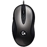Logitech G MX518 ゲーミングマウス ヒーローセンサー 16 000 Dpiアームプロセッサー 8つのプログラム可能なボタン (ヨーロッパパッケージ) - ブラック
