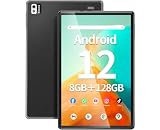 【2024 NEW Android 12 タブレット】SGIN 10.1インチ タブレット、WIFIモデル タブレット、8GB RAM+128GB ROM+512GB 拡張、8コア CPU、6000mAh、8MP/5MPカメラ+GPS+GMS 認証+OTG対応+WiFi 2.4G/5G+BT 5.0+USB-C充電+3.5mmヘッドホン端子、日本語取扱説明書付き、ブラック, T10Pro
