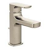 Moen 6900 Rizon single-handle Low円弧バスルーム蛇口、 6900BN 1