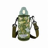 東亜金属(Toa) OUTDOOR PRODUCTS（ アウトドアプロダクツ ） 子供用 ステンレス ワンプッシュ ボトル 700ml 【 ダイナソー 】 保冷専用 314-315