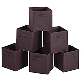 Orange ボックス インナーボックス 幅27×奥行27×高さ28㎝ 6個セット (ブラウン)
