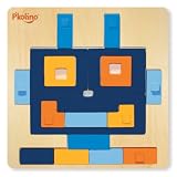 P'kolino マルチソリューション・ウッドパズル ロボット PKTYSQPZ