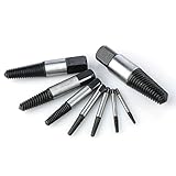 FKDLCD　なめたネジはずしビット ネジ 外し エキストラクター ボルト抜く ネジ なめた 壊れたネジ 工具 ネジ抜き専用工具 修理用工具 セット 8セット