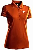 Ladies Texas Longhorns xtra-lightパフォーマンスPolyポロシャツby Antigua オレンジ
