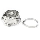 uxcell ホース･クランプ　ホースバンド　調節可能　 65mm-89mm　クランプパイプ　冷却ホース・フィッティング・クリップ　10個入り
