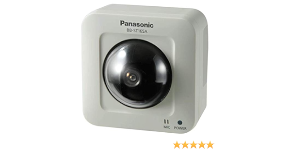 Amazon Co Jp Bb St165a Panasonic Hdボックス型ネットワークカメラ 屋内タイプ H 264 Jpeg対応 家電 カメラ