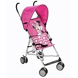 Disney Umbrella Stroller with Canopy (All about Minnie) Stroller is Designed for a Child Up to 40 lb